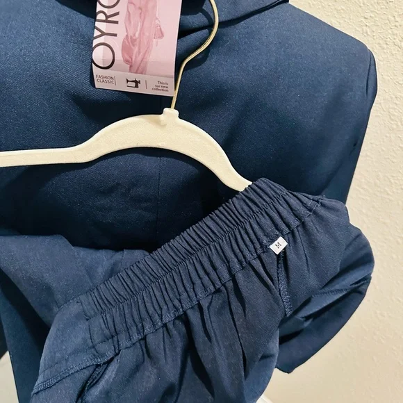 DYROSY Navy Suit with Gold Buttons - Picture 9 of 16